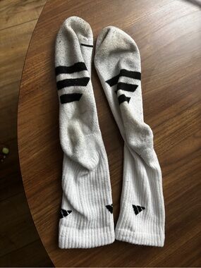 Women’s Long White Gym Socks